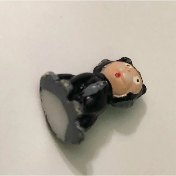 Vtg Marx Tinykins Hanna Barbera Pinocchio Figaro Cat Mini Figure Hand Painted - Picture 9 of 12